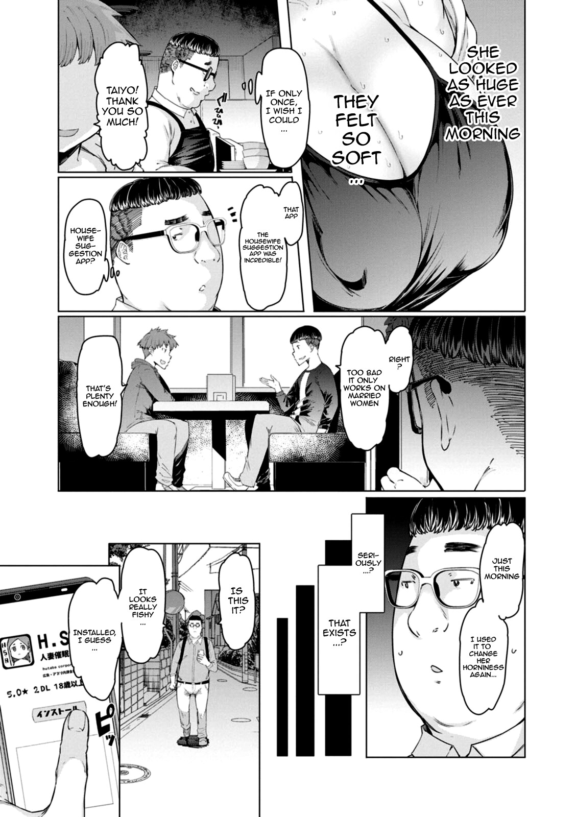 Hentai Manga Comic-Housewife Hypnosis App-Chapter 1-4-44